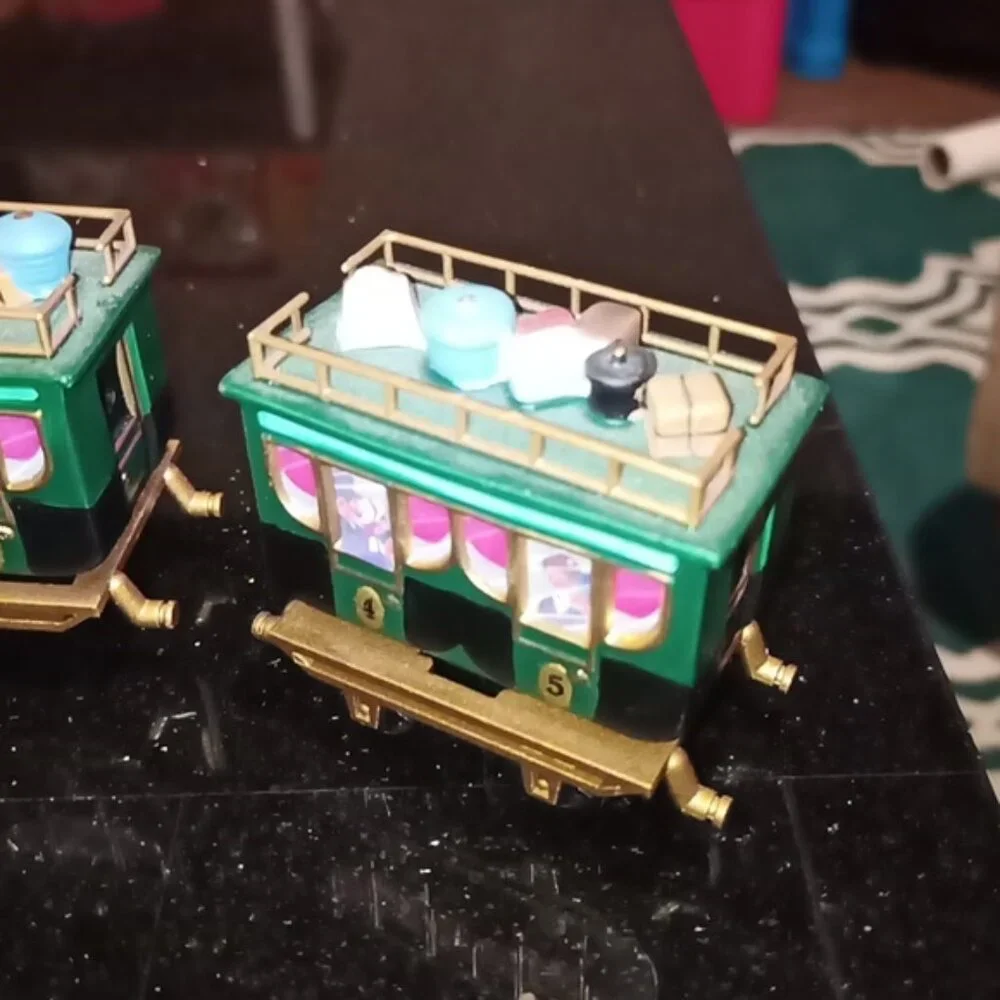 Vintage Dept 56 Heritage Dickens Christmas Village THE FLYING SCOT TRAIN…